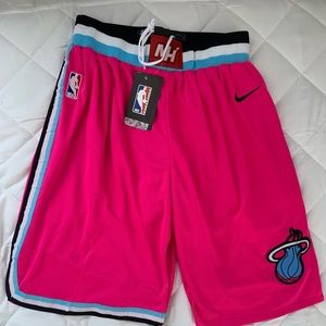 Miami heat Nike shorts